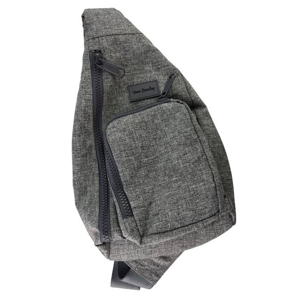 Vera Bradley ReActive Mini Sling Backpack Belt Bag Crossbody in Gray - Picture 2 of 9